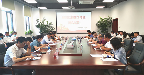 集團黨委副書記、總經(jīng)理吳波一行到沈陽航空工業(yè)發(fā)展有限公司調(diào)研指導(dǎo)